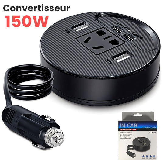 CONVERTISSEUR AUTO 220V